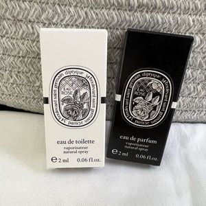 Diptyque eau rose samples